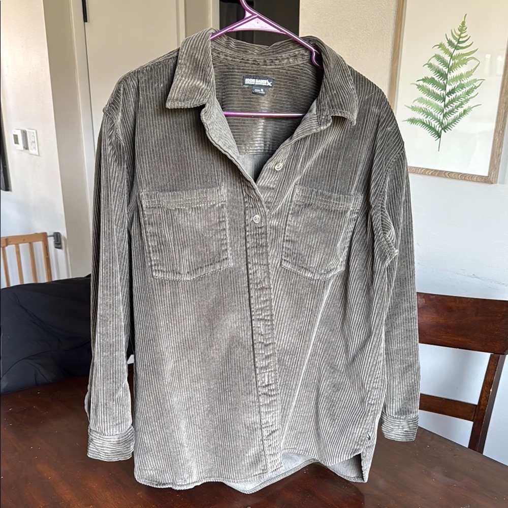 Woman’s Green Cord Jacket